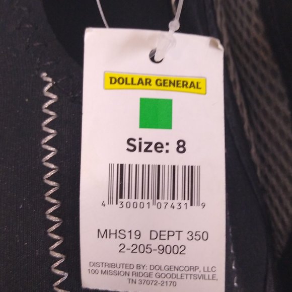 OT Revolution Size 8/9 Men's Pull On Swim/ Beach Shoes Black - New With Tag - Picture 7 of 9